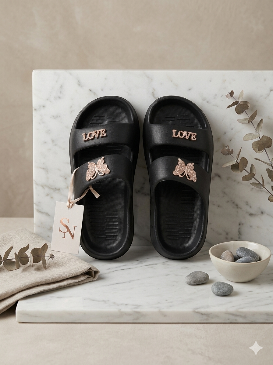 Women’s Fashion Slides Slippers | Lightweight EVA Anti-Skid Daily Wear Footwear