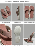 Women’s Stylish Pink Comfort Flip Flops | Soft Cushioned Casual Slippers | Lightweight Daily Wear Thong Sandals