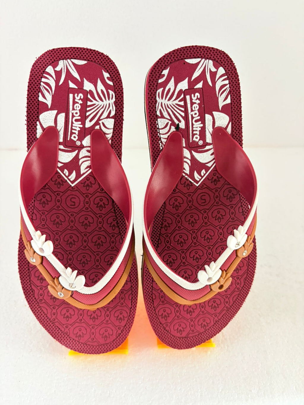 Girls Stylish Floral Flip Flops | Soft Comfortable Daily Wear Slippers