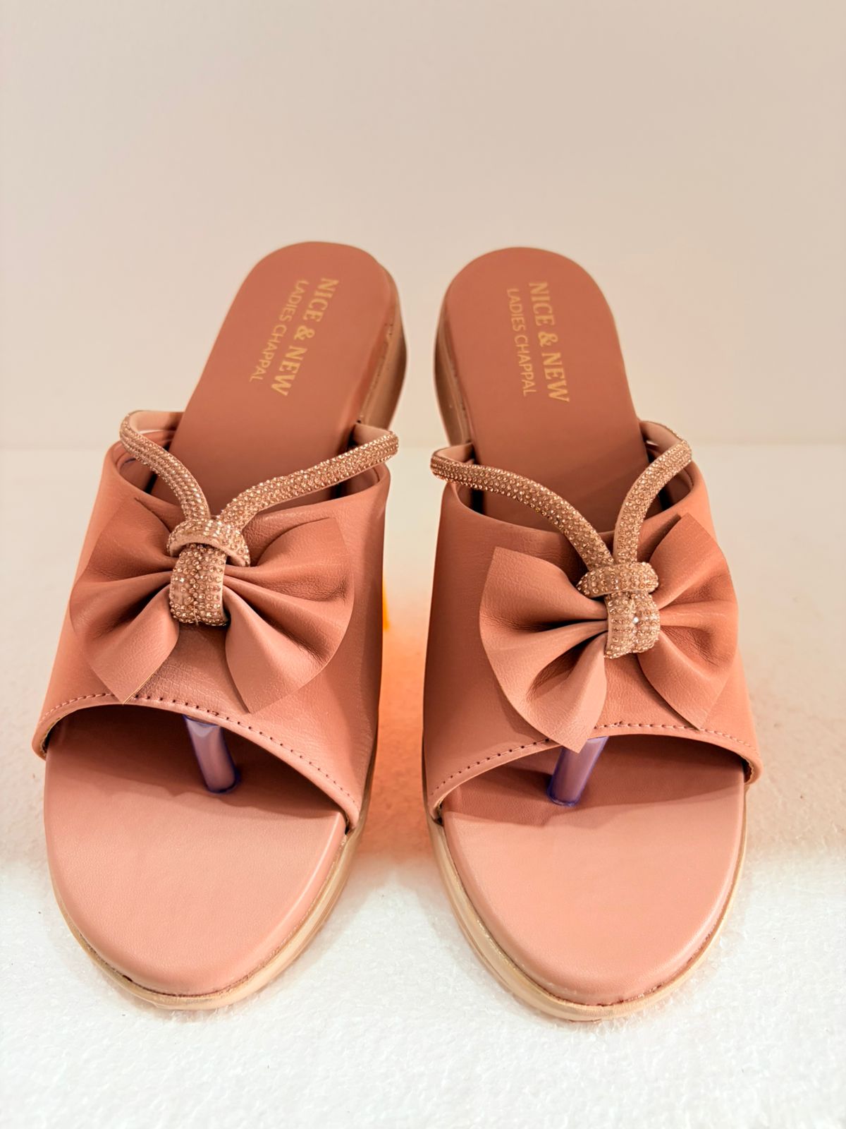 Women's Stylish Bow Detail Toe-Ring Flats & Slippers for Daily Wear