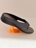 Women’s Stylish Grey Toe-Ring Slippers | Soft Cushioned Daily Wear Flip Flops for Girls & Women
