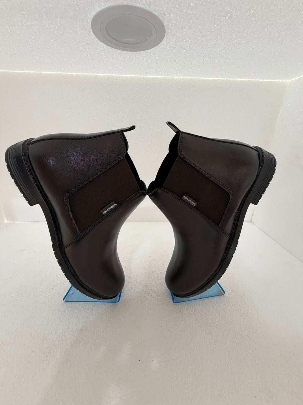 Men's Black Chelsea Boots | Premium Slip-On Ankle Boots for Casual, Formal & Office Wear | Stylish Lightweight Comfort Shoes