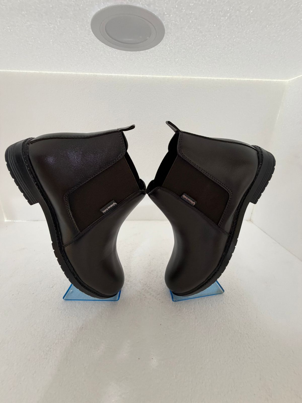 Men's Black Chelsea Boots | Premium Slip-On Ankle Boots for Casual, Formal & Office Wear | Stylish Lightweight Comfort Shoes