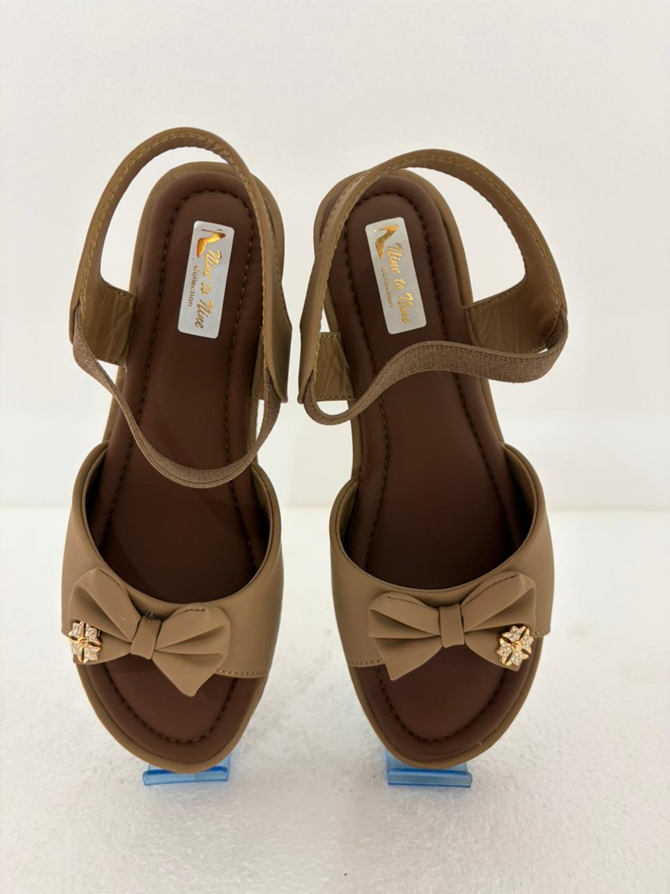 Trendy Women's Designer Bow Sandals