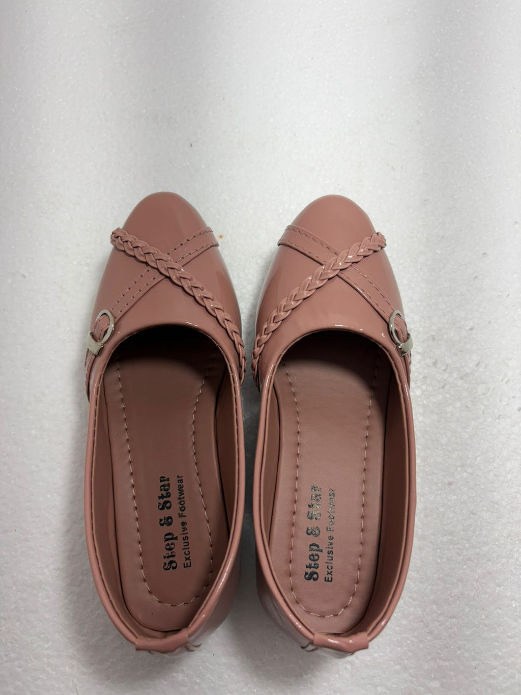 Elegant Black Formal Ballerinas | Platform Comfort Collection Flats for Office & Casual Wear"
