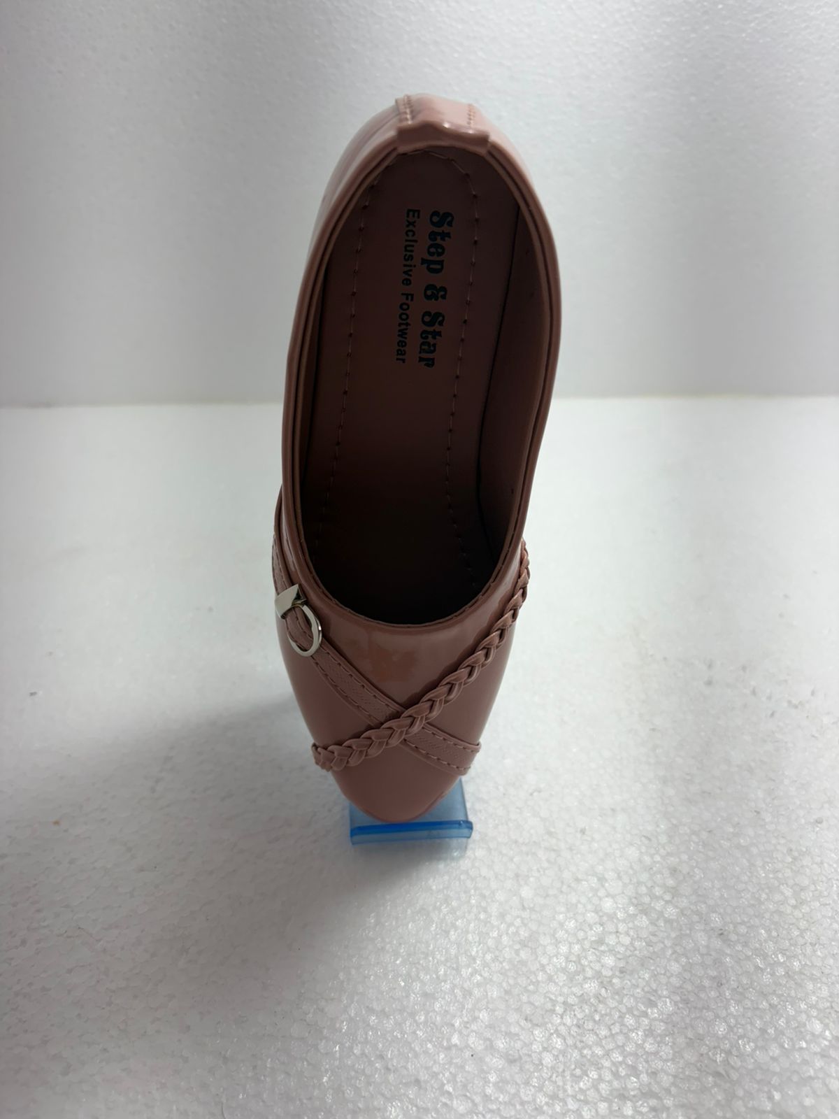 Elegant Black Formal Ballerinas | Platform Comfort Collection Flats for Office & Casual Wear"