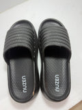Women's Black Platform Clog Slides – Ultra-Comfort Thick Sole Sandals for Summer