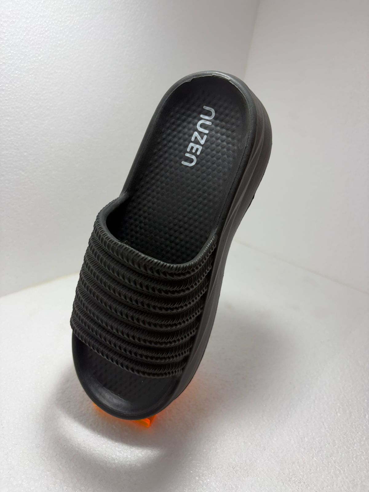 Women's Black Platform Clog Slides – Ultra-Comfort Thick Sole Sandals for Summer