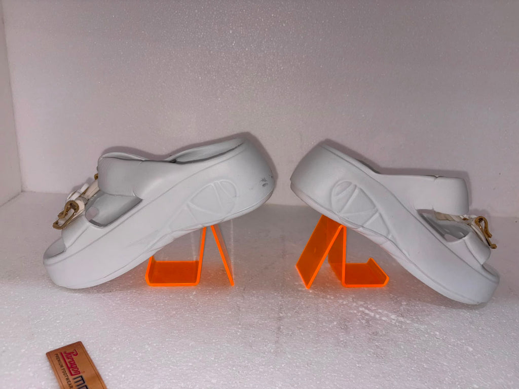 Women's Fashion Bow Embellished Platform Slide Slippers