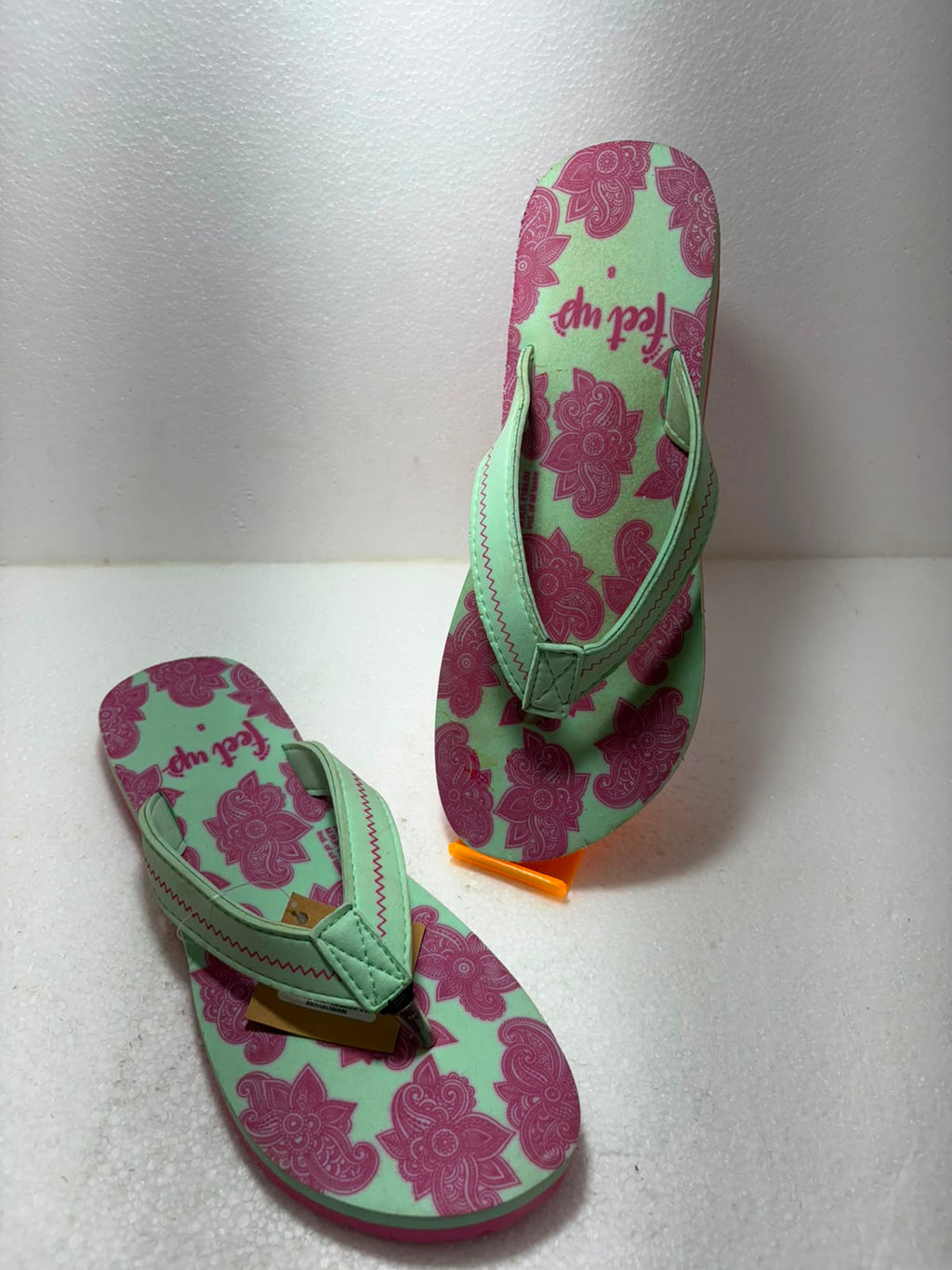 Stylish Women's Floral Printed Flip-Flops – Soft & Comfortable Daily Wear Slippers for Home & Casual Use