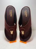 Stylish Women's Brown Wedges – Elegant "Loyalty" Design Sandals with Gold Accent for Daily & Office Wear