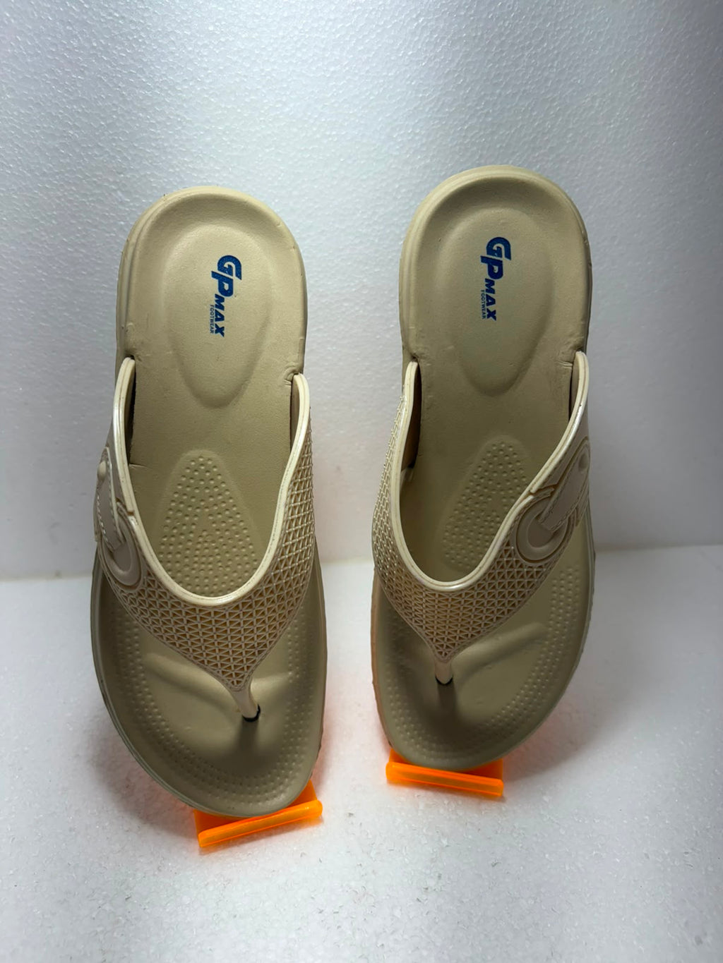 Women's Beige Lightweight Soft EVA Comfort Flip Flops | Casual Daily Wear Anti-Slip Slippers for Home & Outdoor