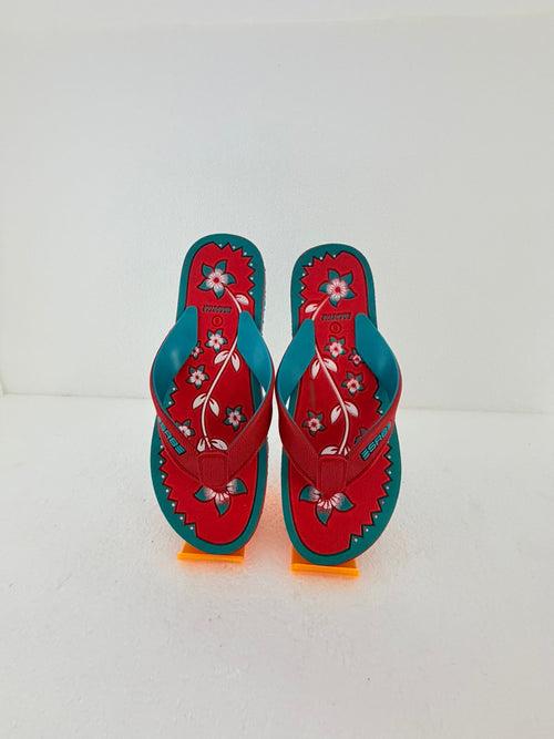 Girls Stylish Printed Flip Flops | Soft Cushioned Casual Slippers for Daily Wear