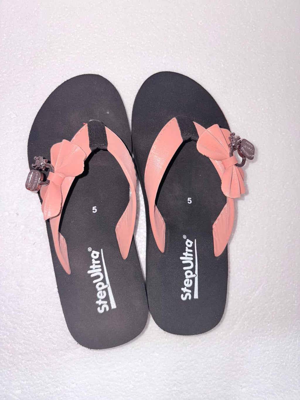Women’s Fashionable Bow Flip Flops | Lightweight Daily Wear Toe-Post Slippers