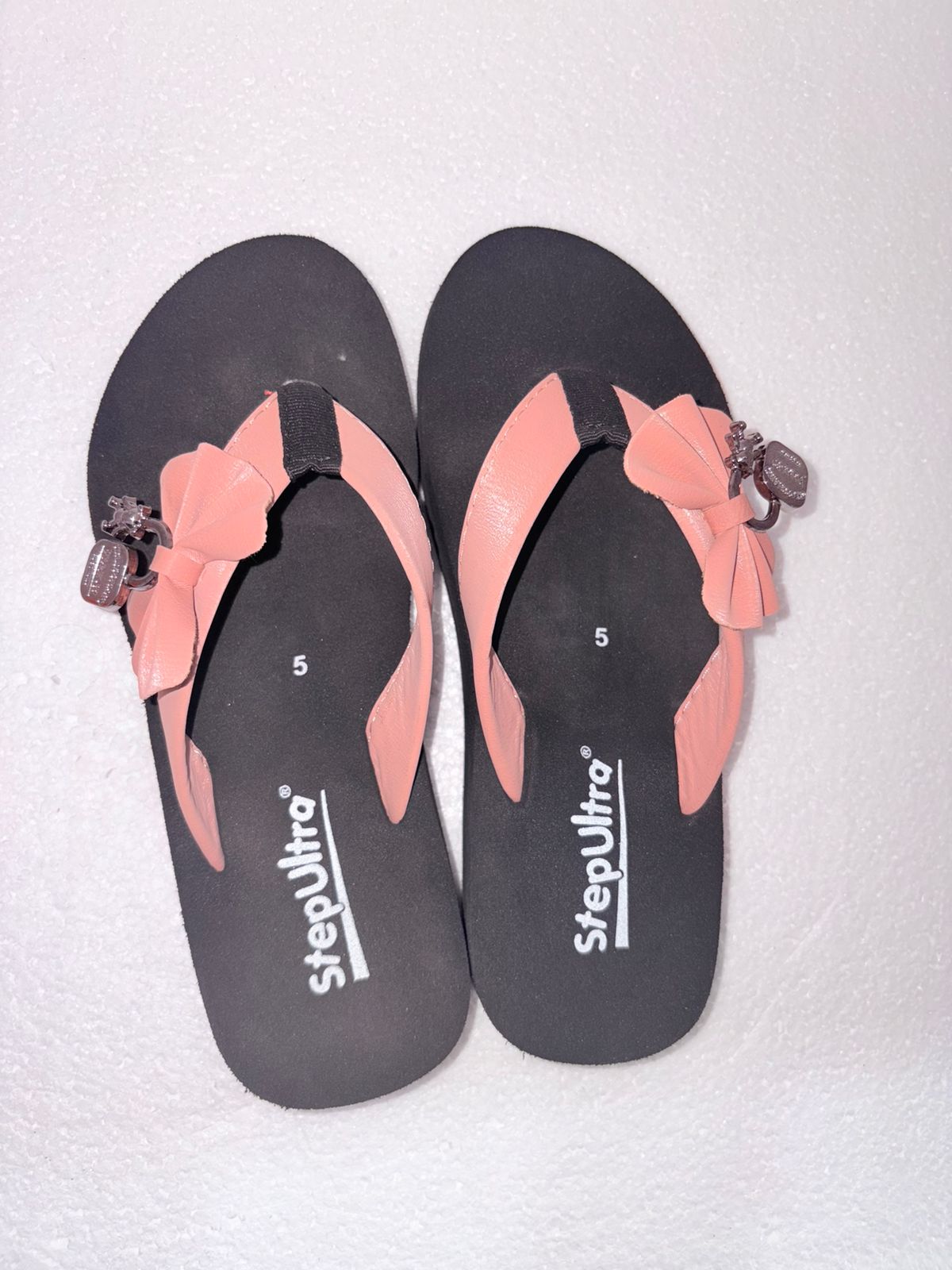 Women’s Fashionable Bow Flip Flops | Lightweight Daily Wear Toe-Post Slippers