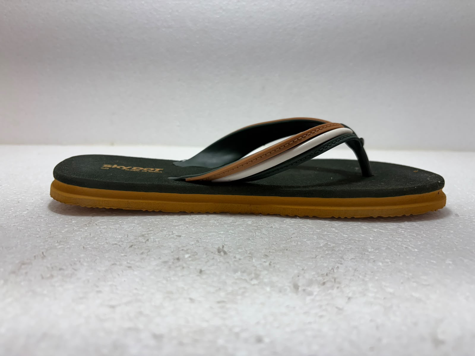 SkyDot Men's Stylish Flip Flops | Lightweight Casual Slippers for Men | Soft Comfortable Daily Wear Chappal | Anti-Slip Sole