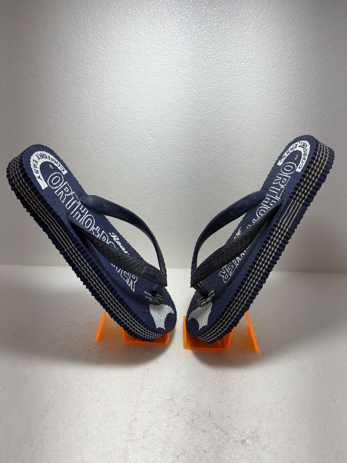 Ortho Power Royals Men's Comfort Flip Flops | Orthopedic Soft Cushion Slippers | Lightweight Daily Wear Hawaii Chappals