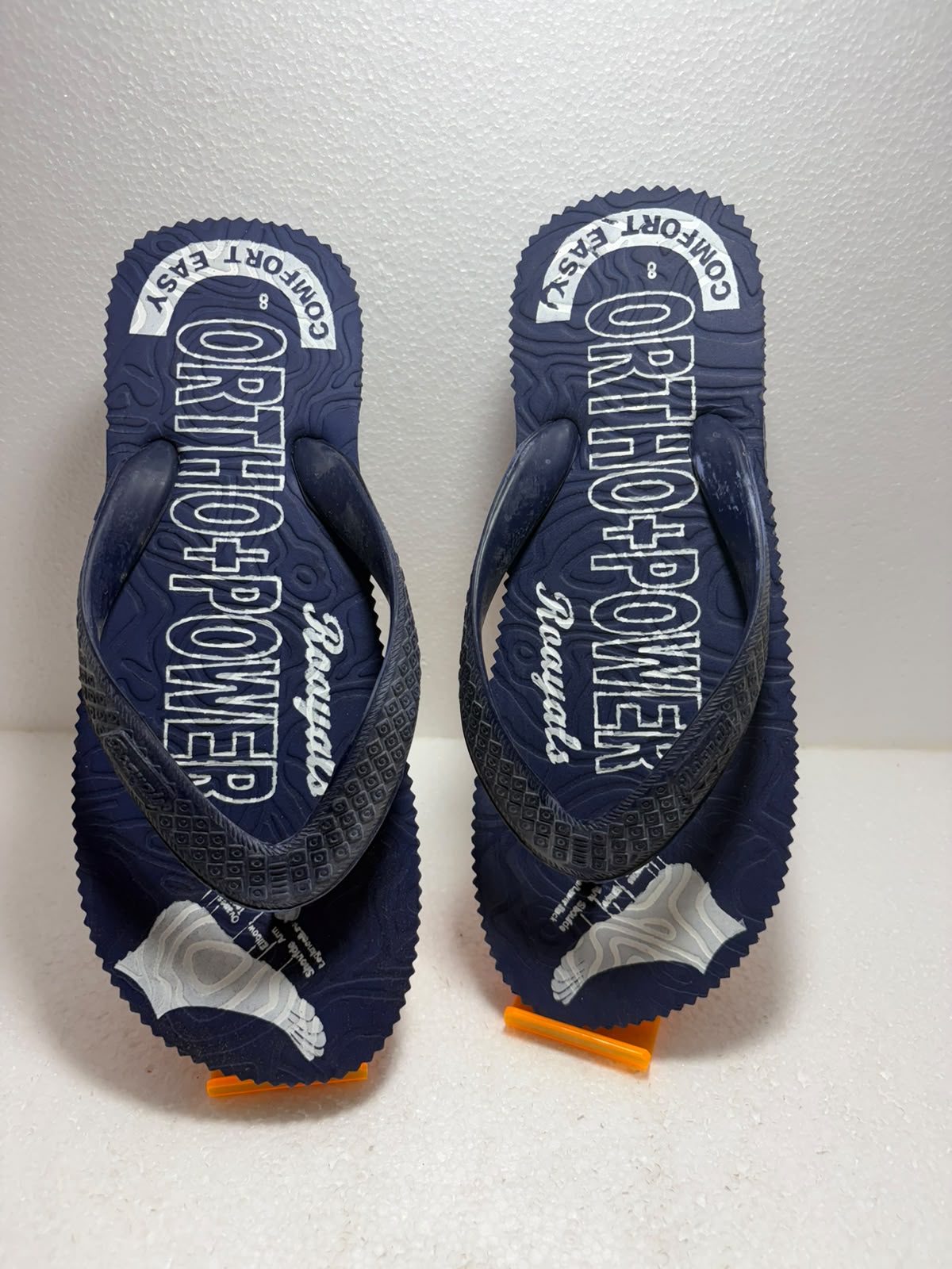 Ortho Power Royals Men's Comfort Flip Flops | Orthopedic Soft Cushion Slippers | Lightweight Daily Wear Hawaii Chappals