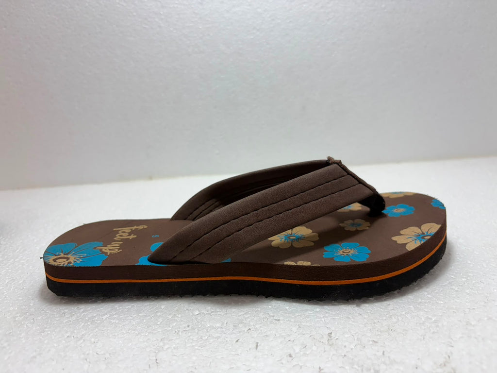 Trendy Women’s Printed Flip-Flops for Daily Use & Home Comfort