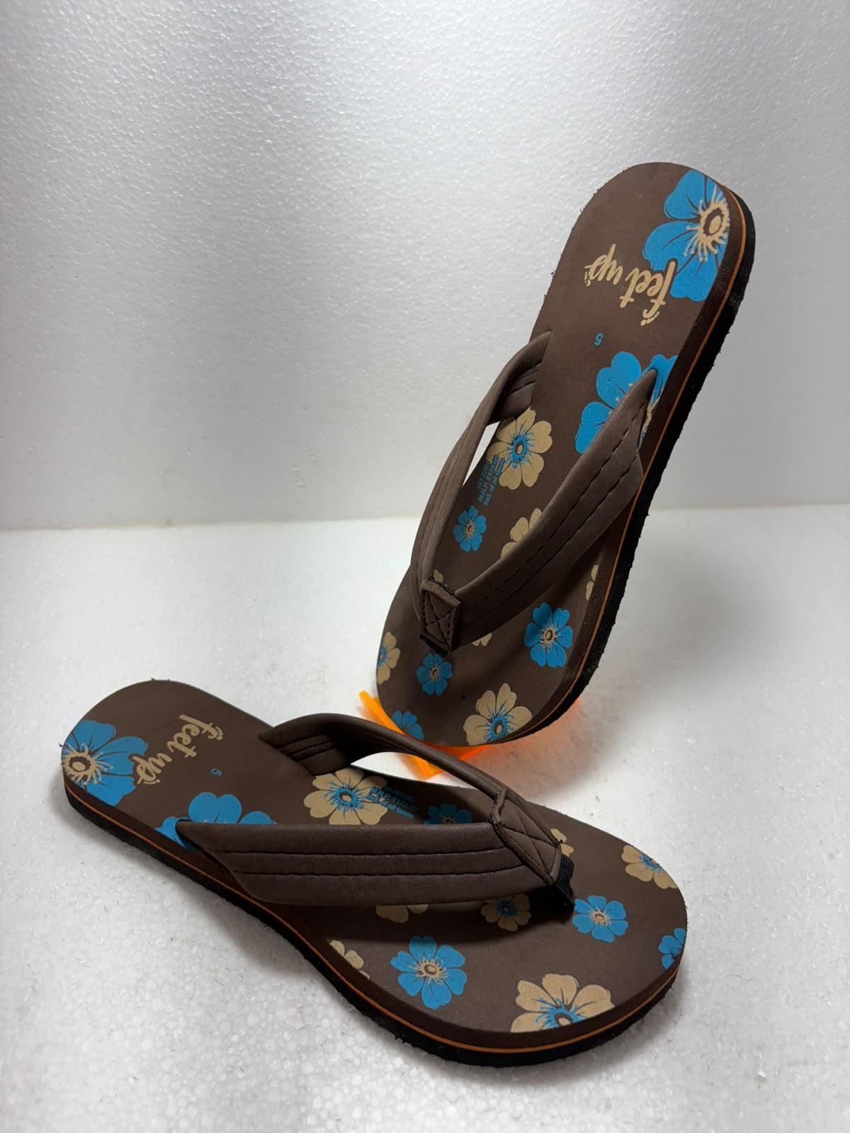 Trendy Women’s Printed Flip-Flops for Daily Use & Home Comfort